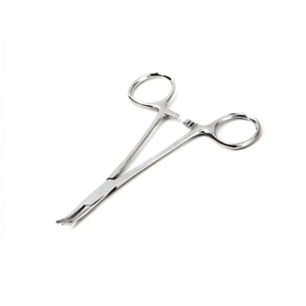 Adc Kelly Forceps, Curved, 5-1/2", Silver, Disposable Packaging 311Q